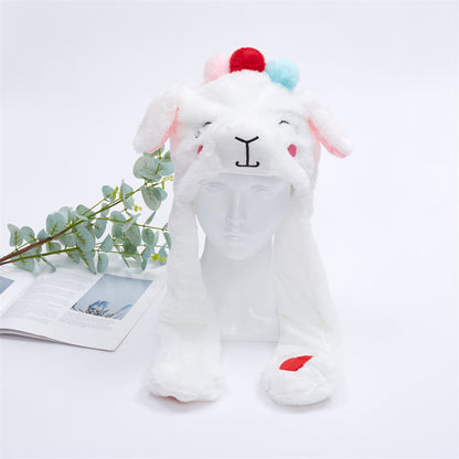 Bonnet Hiver Avec Oreilles Mobiles Amusant 28