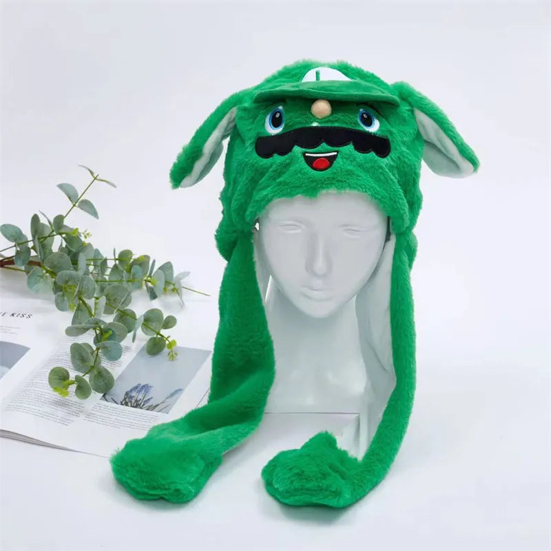 Bonnet Hiver Avec Oreilles Mobiles Amusant 30