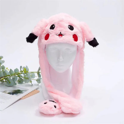 Bonnet Hiver Avec Oreilles Mobiles Amusant 38