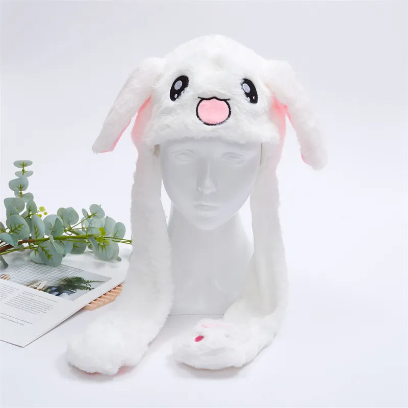 Bonnet Hiver Avec Oreilles Mobiles Amusant 4