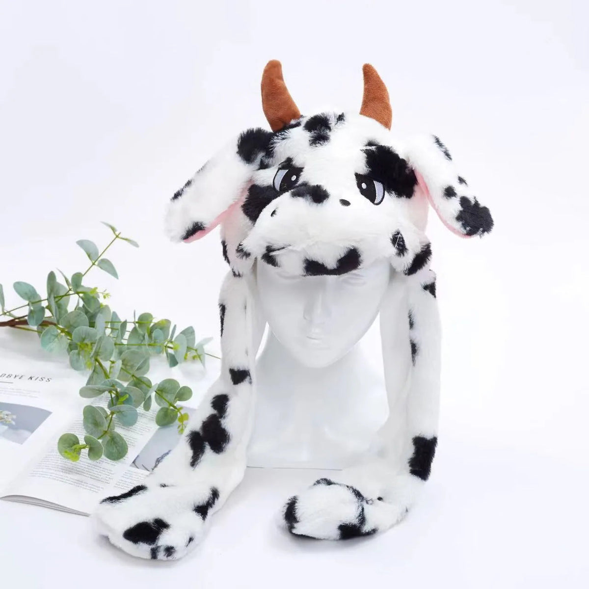 Bonnet Hiver Avec Oreilles Mobiles Amusant 43