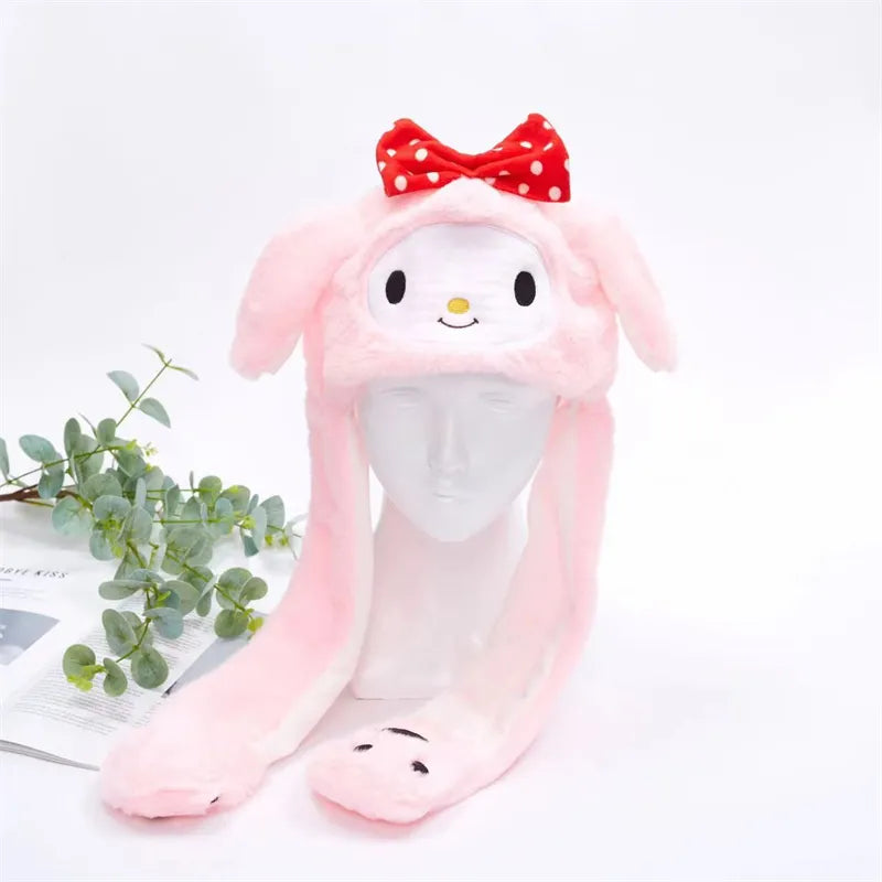 Bonnet Hiver Avec Oreilles Mobiles Amusant 54