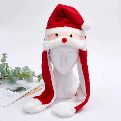 Bonnet Hiver Avec Oreilles Mobiles Amusant 58