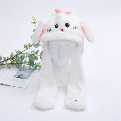 Bonnet Hiver Avec Oreilles Mobiles Amusant 8