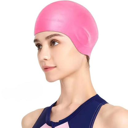 Bonnet de Bain Silicone avec Protection Auditive 4