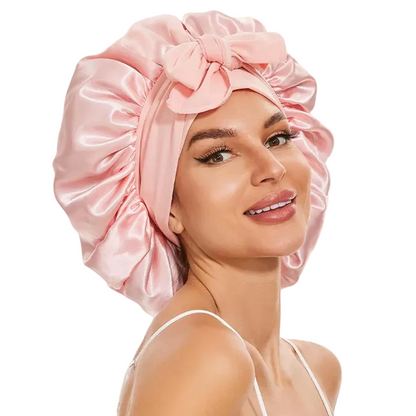 Bonnet Cheveux Femme en Soie Ajustable - Foivo