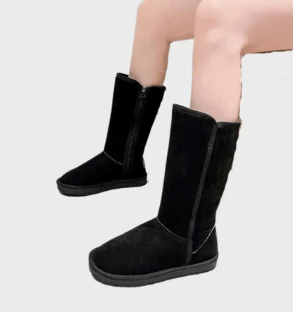 Bottes Femme Chic en Daim 1