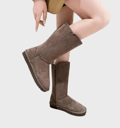 Bottes Femme Chic en Daim 2