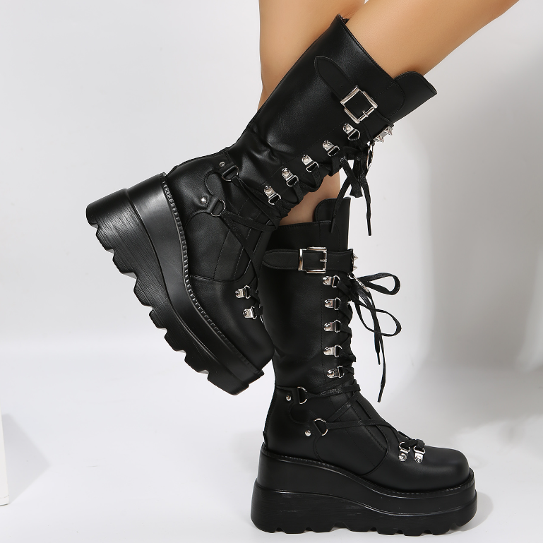 Bottes Hautes Modernes pour Femme 5
