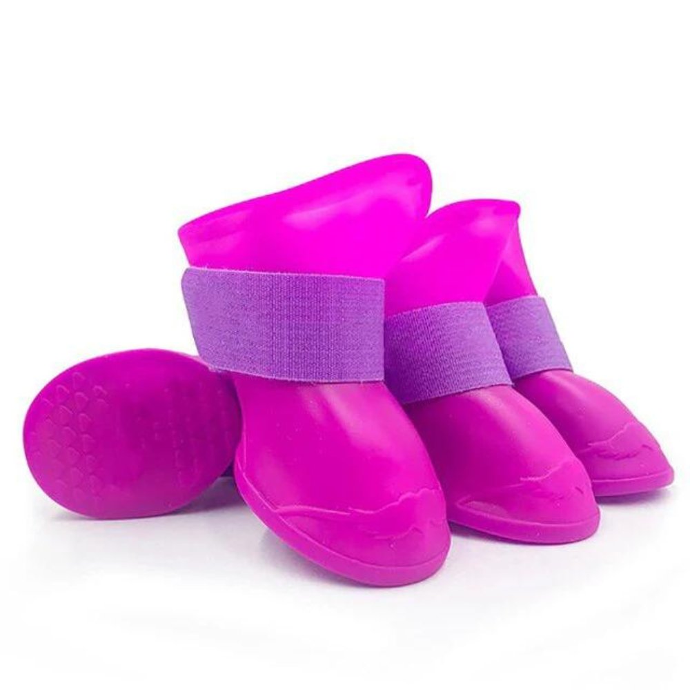 Bottes Pour Chien Imperméables Antidérapantes Ajustables 7