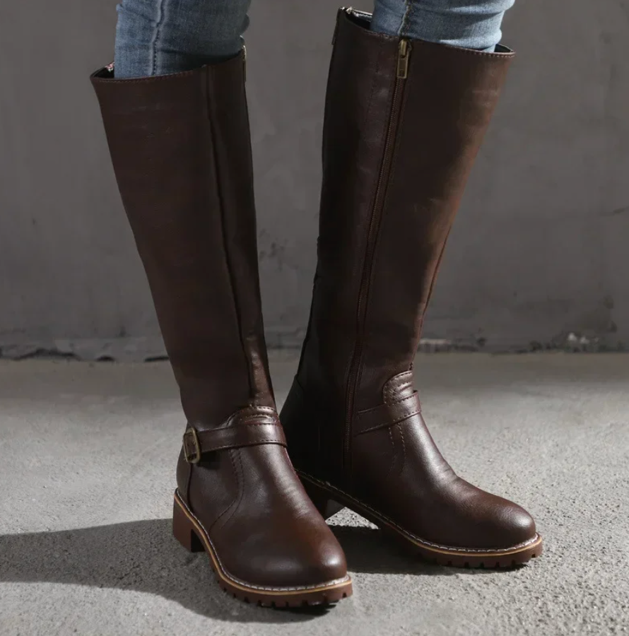 Bottes d'Hiver pour Femmes à Hauteur de Genou 3
