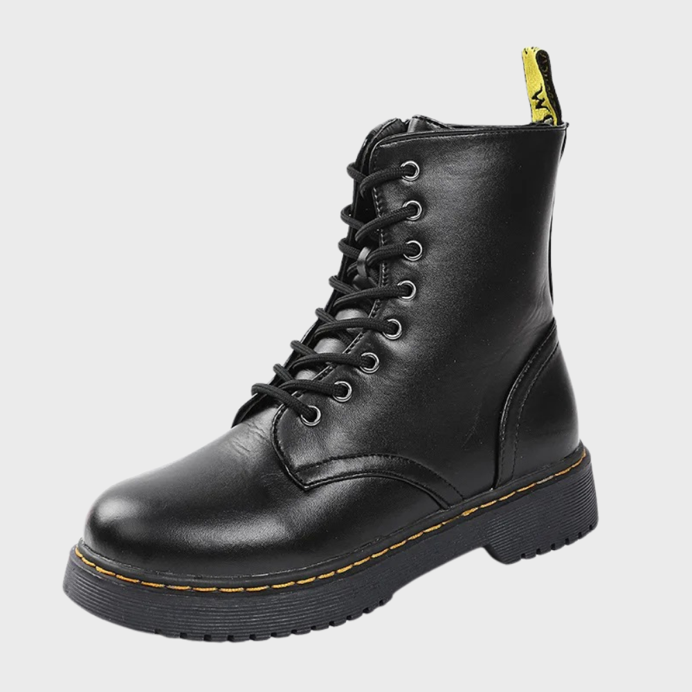 Bottes de Combat pour Femmes avec Fermeture Éclair Latérale 1