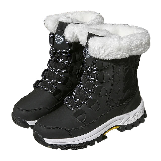 Bottes Femme Imperméables Confortables Style Hiver - Foivo