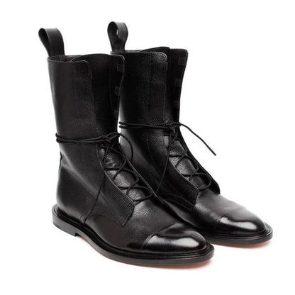 Bottines Femme Cuir Classiques Coupe Standard - Foivo