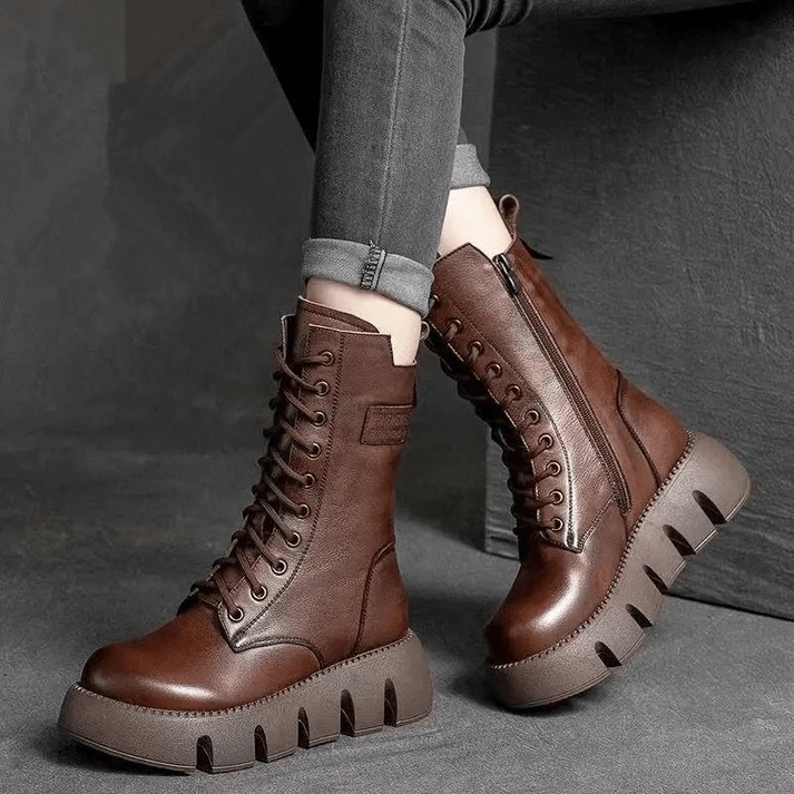 Bottines Femme Mi-Hautes Chic 3