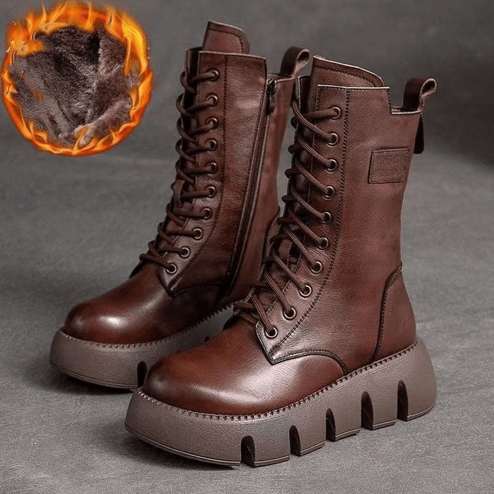 Bottines Femme Mi-Hautes Chic 4