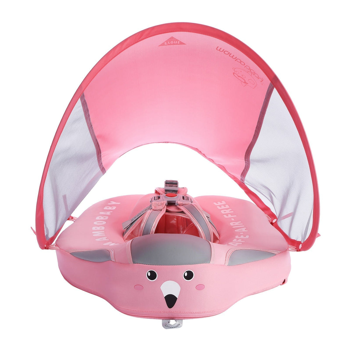 Bouée d'apprentissage de la natation pour bébé, protection à 360°, réglable, en plastique sûr pour les enfants de 3 à 24 mois 1