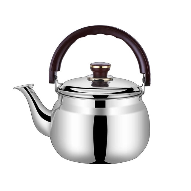 Bouilloire Sifflante Inox Moderne Design Ergonomique - Foivo