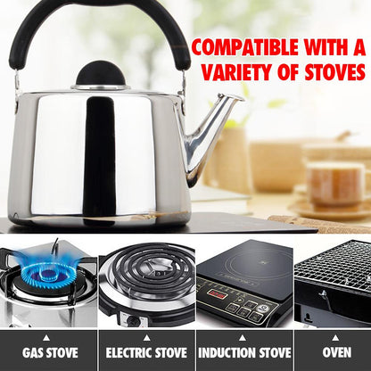 Bouilloire Sifflante Pratique 3L pour Cuisinière 4