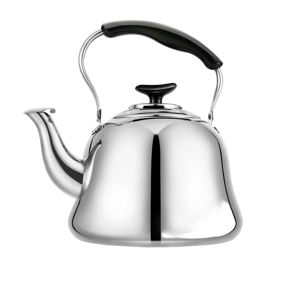 Bouilloire Cuisine Femme Acier Inoxydable avec Sifflet Classique - Foivo