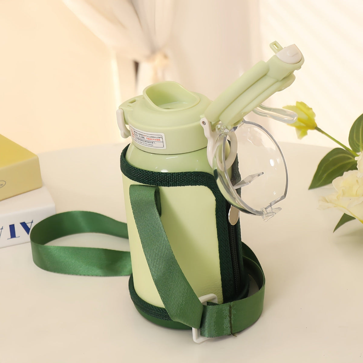 Bouteille Isotherme 1L Femme Pratique avec Design Amusant 4