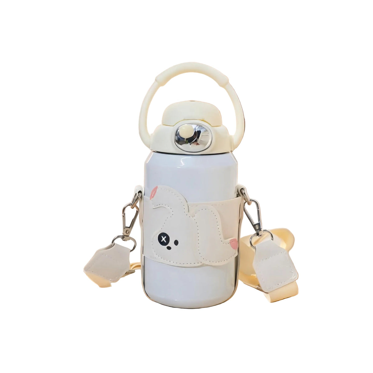 Bouteille Isotherme Inox 1L Femme Design Lapin - Foivo