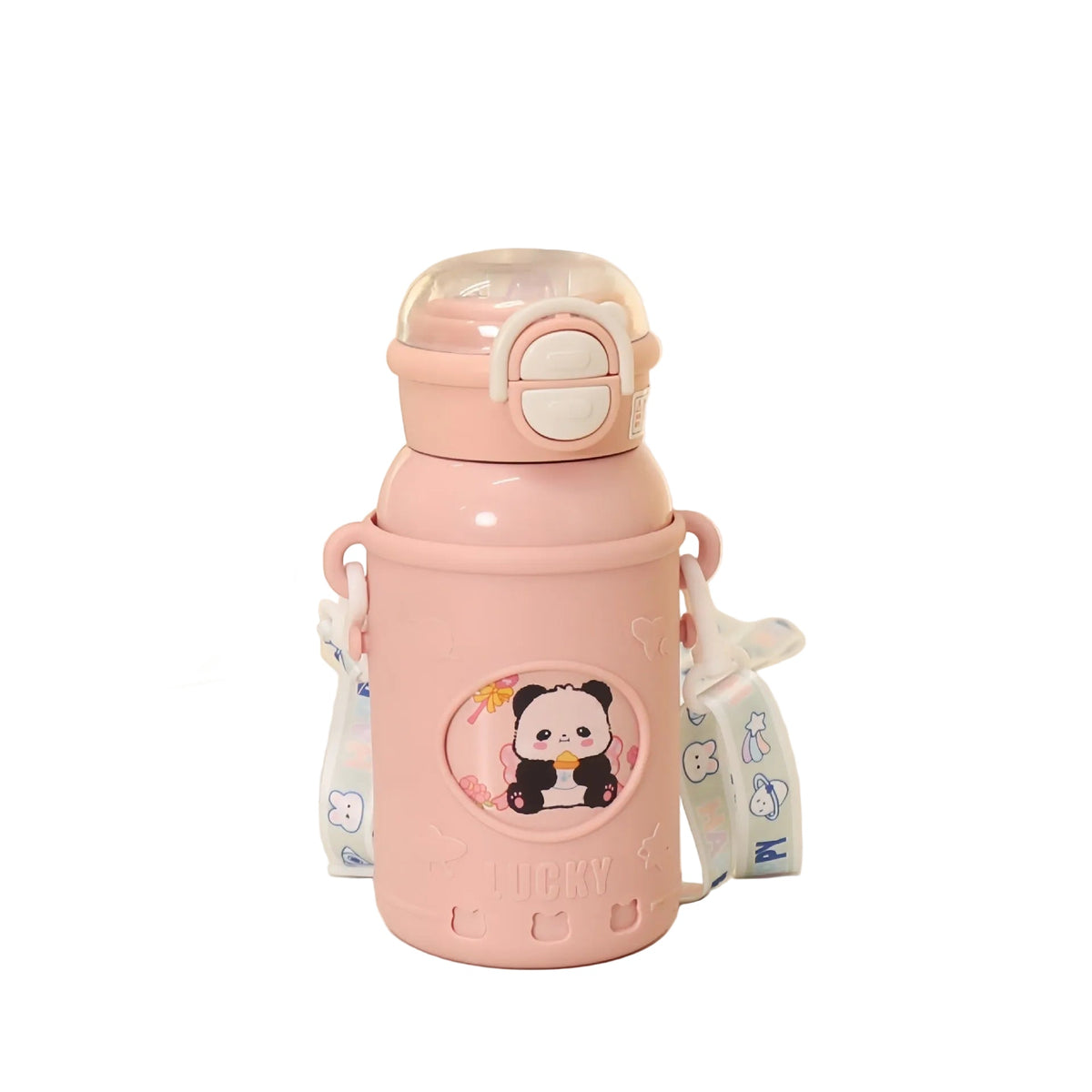 Bouteille Isotherme Femme Inox Double Paroi Design Panda - Foivo