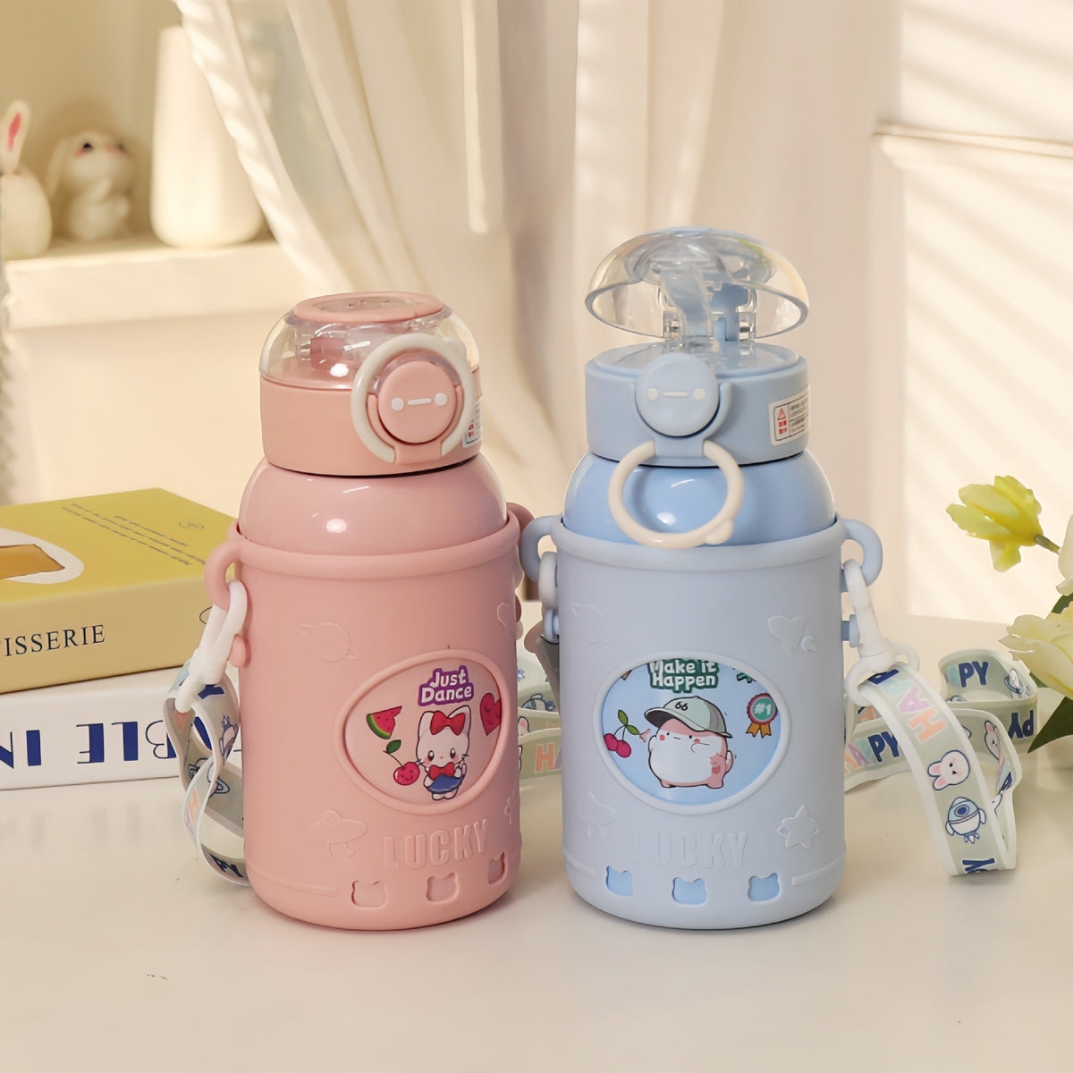 Bouteille Isotherme Femme Pratique avec Motif Panda 1