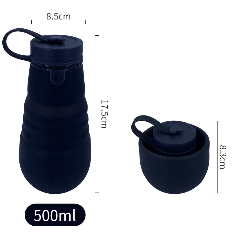 Bouteille Pliable en Silicone pour Femme Pratique 3