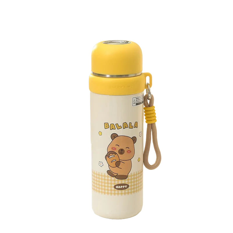 Bouteille Isotherme Femme Acier Inox Design Ours - Foivo