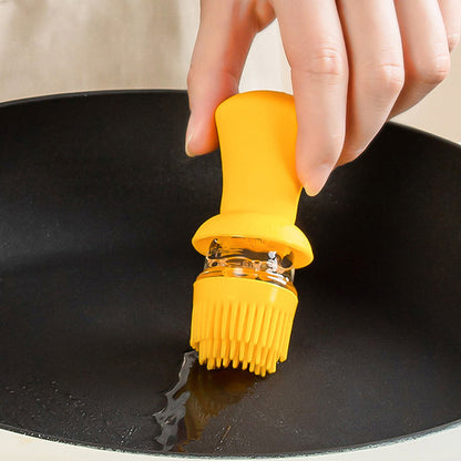 Bouteille à Huile avec Brosse Pratique 4
