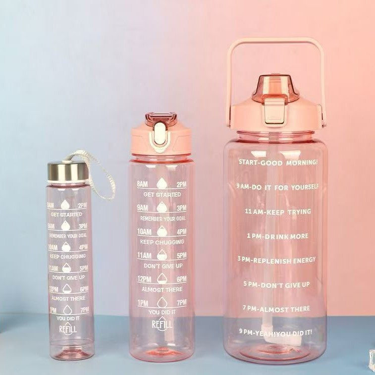 Bouteille d'eau motivante pour femmes 0