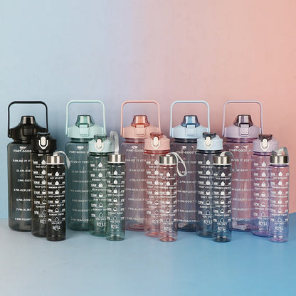 Bouteille d'eau motivante pour femmes 1