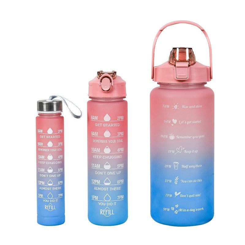 Bouteille d'eau motivante pour femmes 2