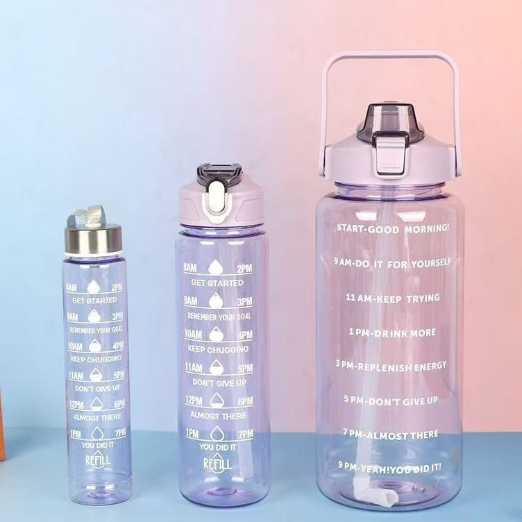 Bouteille d'eau motivante pour femmes 8