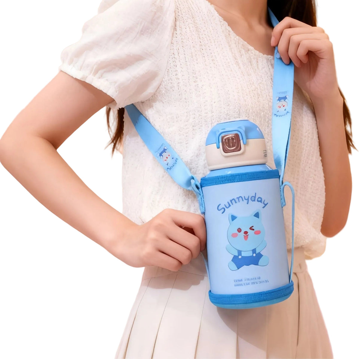 Bouteille deau Femme Portable Design Pratique Ergonomique - Foivo