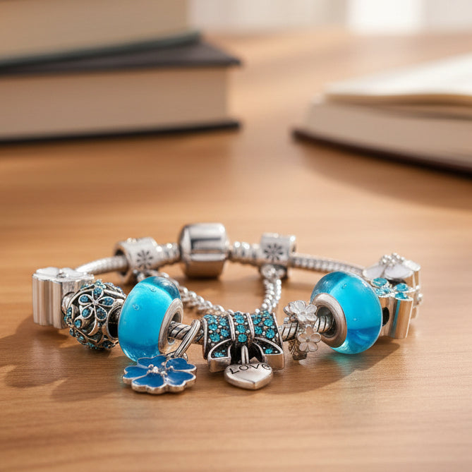 Bracelet Femme à Breloques Floral 0