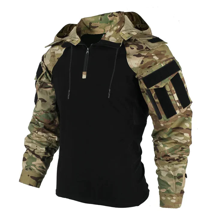 Veste de plein air légère pour homme - Maille tactique polyvalente