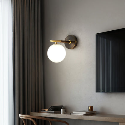 Lampe Murale Or Élégante LED Moderne