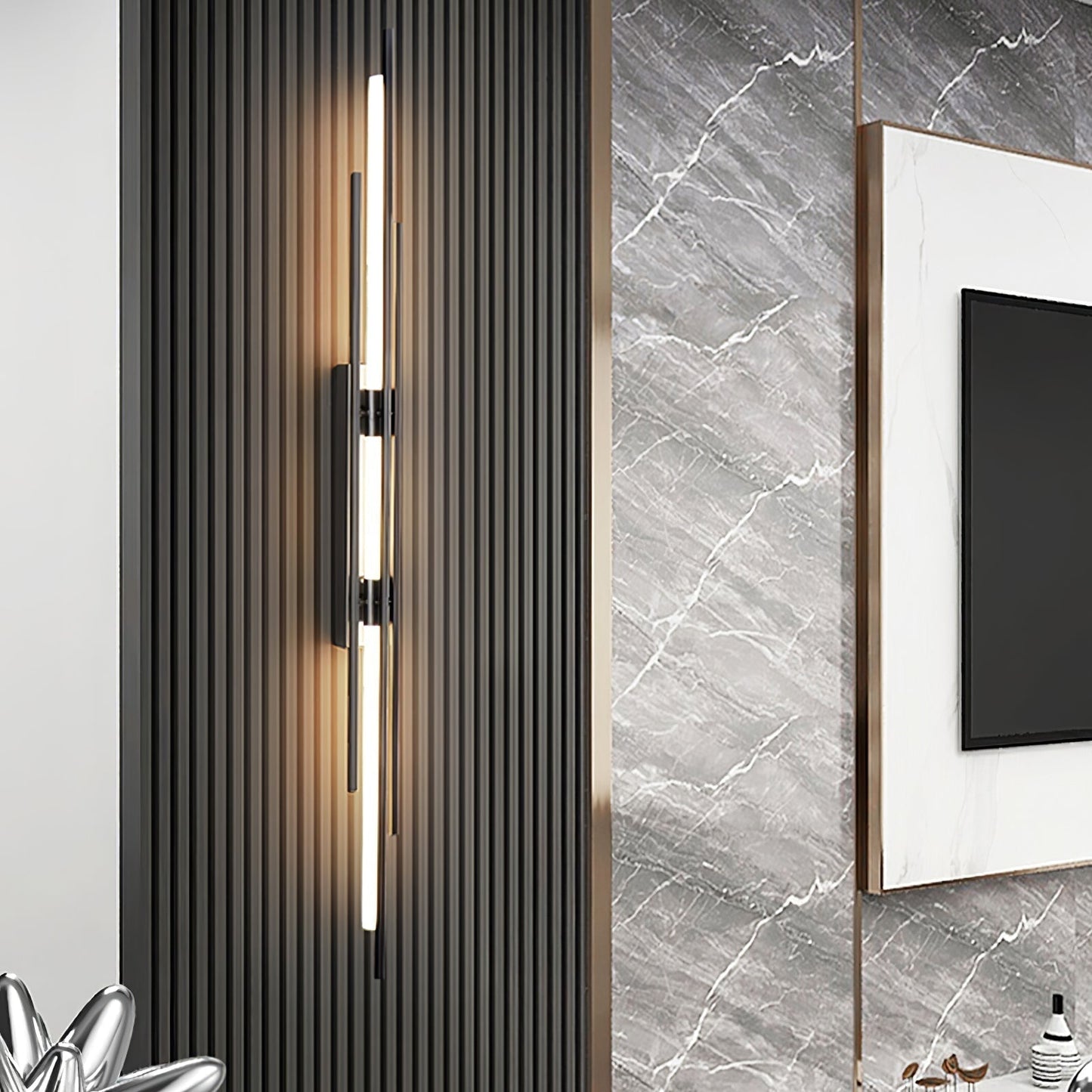 Lampe Murale Or Élégant Intérieur