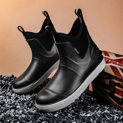 Bottes de Pluie Légères Étanches pour Femme