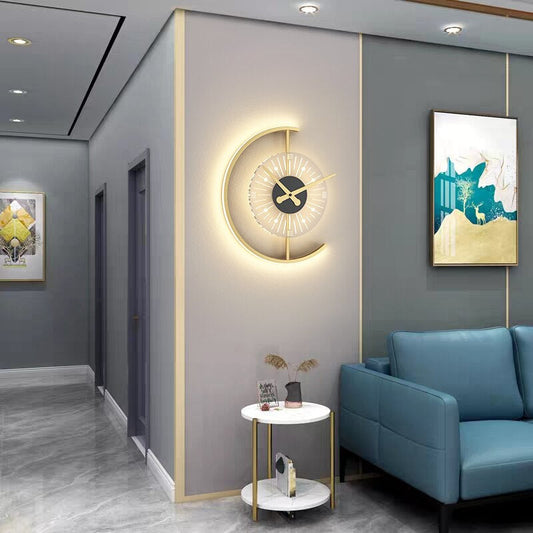 Horloge Murale LED Design Chic pour Intérieur - Foivo