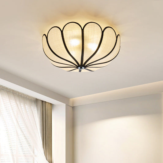 Lampe Plafond Tressée Élégante - Foivo