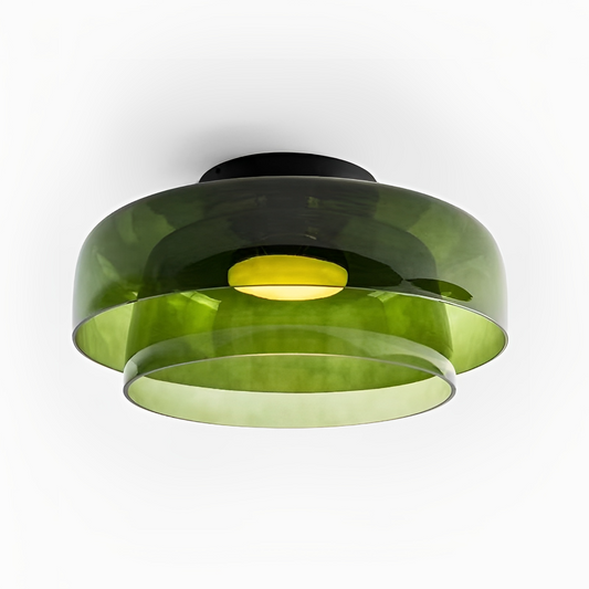 Lampe Suspendue Élégante en Verre Transparent Moderne - Foivo