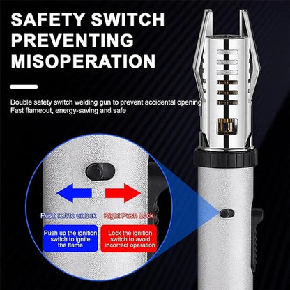 Briquet Multifonction avec Flamme Réglable 3