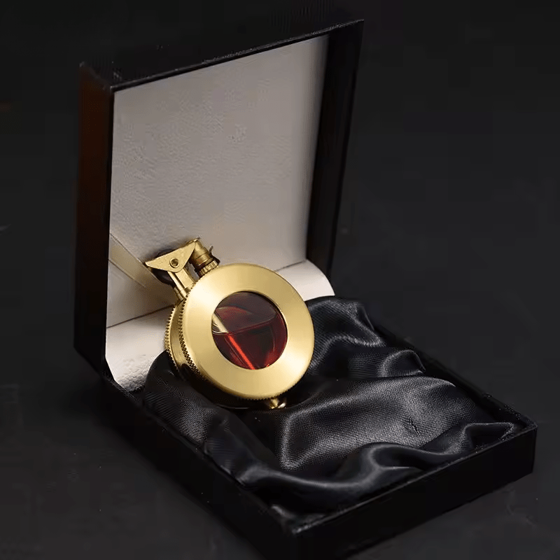 Briquet Tempête Rétro Coupe-Vent en Métal 0