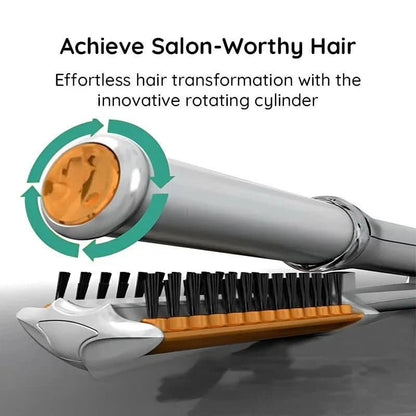 Brosse à Cheveux Rotative 2 en 1 4