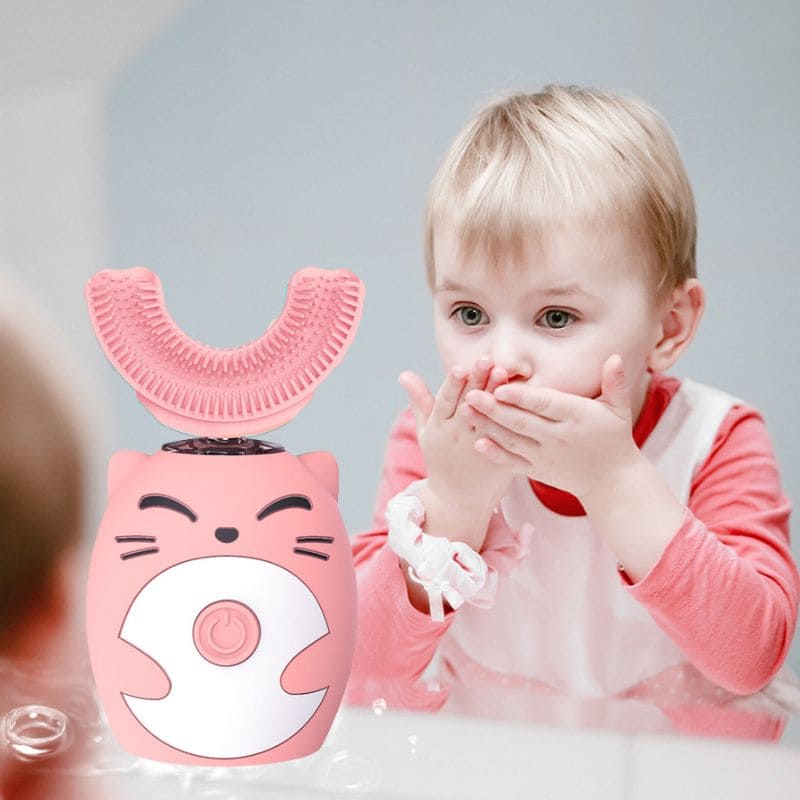 Brosse à Dents Enfant Électrique Portable