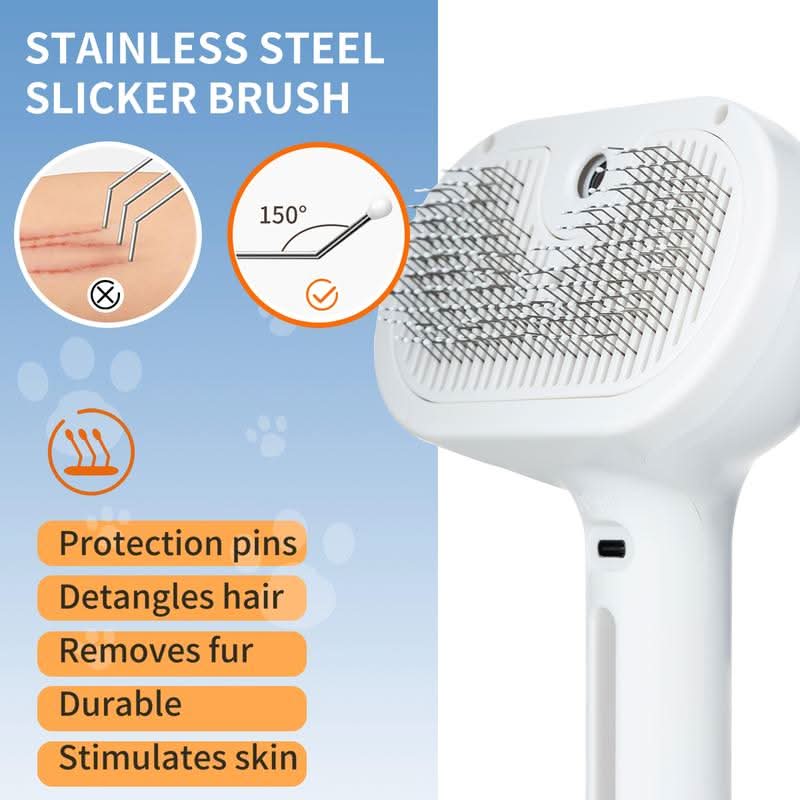 Brosse à fourrure pour animaux avec effet massant 5