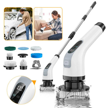 Brosse de Nettoyage Electrique Multifonction Unisexe Ergonomique - Foivo